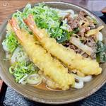肉うどん 姿えび