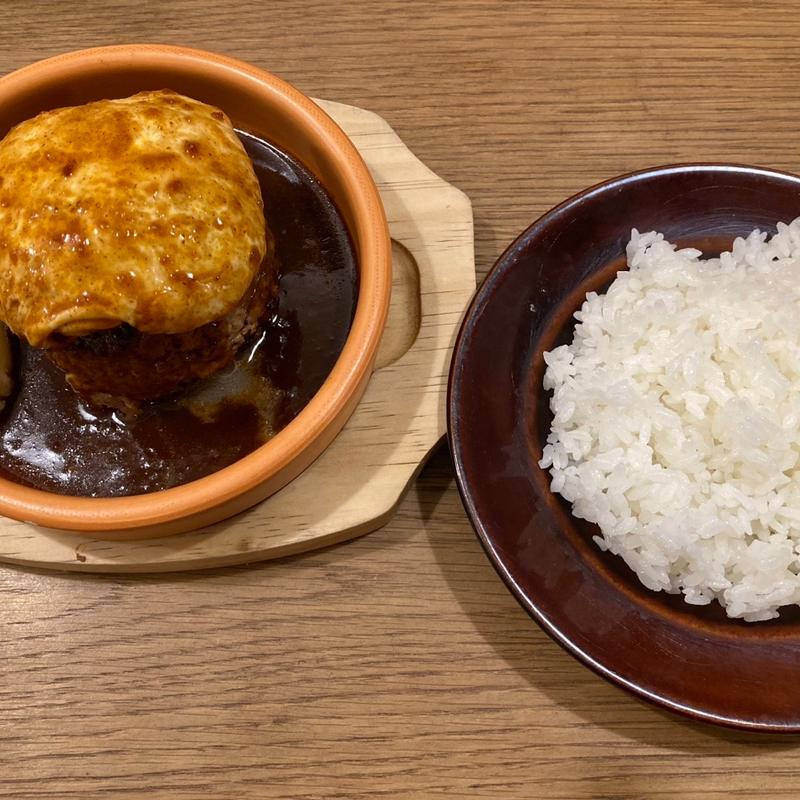 オムバーグセット(grill×italy KOBE mitsu)