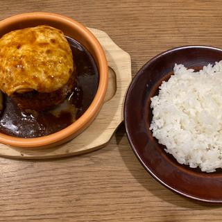 オムバーグセット(grill×italy KOBE mitsu)