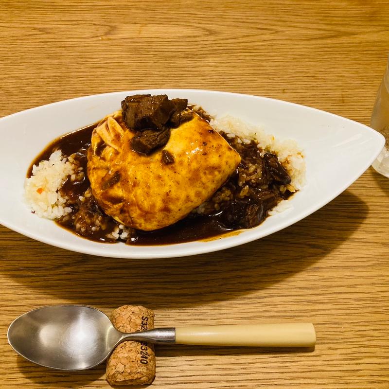 オムライス(grill×italy KOBE mitsu)