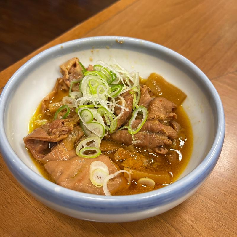 ミニパンチ（もつ煮込み）(山田うどん食堂 本店 )