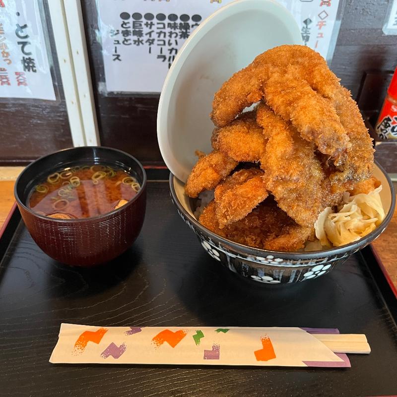 ソースカツ丼　メガ(どぼづけ屋 )