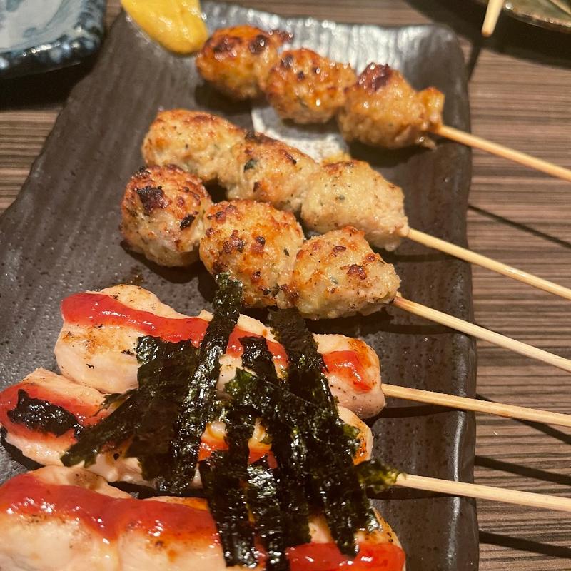 ささみ(梅)＋つくね(やきとりやさんあっ鶏)