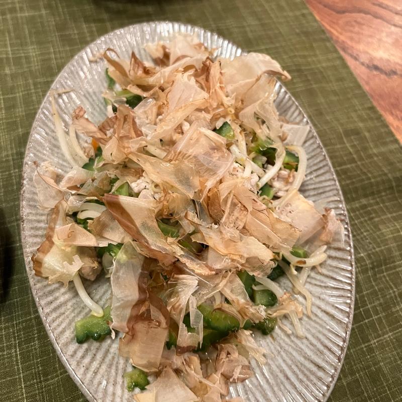 ゴーヤチャンプルー(一汁三菜 えちごや)