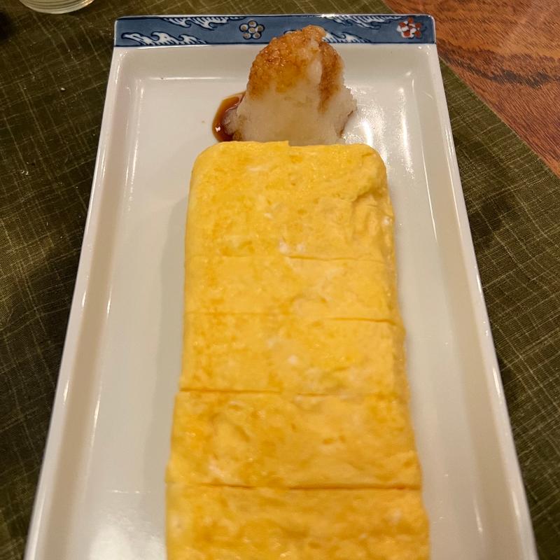 だし巻き玉子(一汁三菜 えちごや)