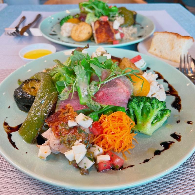 シェフ岸山のおすすめランチコース(green kitchen 巣箱(グリーンキッチン))