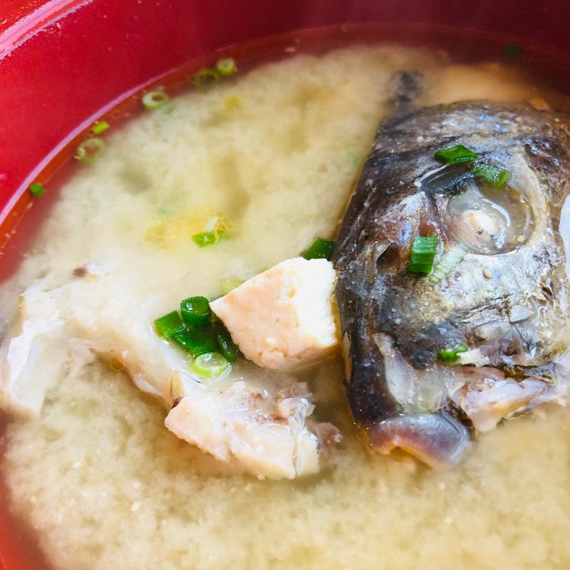 あら汁_潮騒定食(ドライブイン潮騒 )