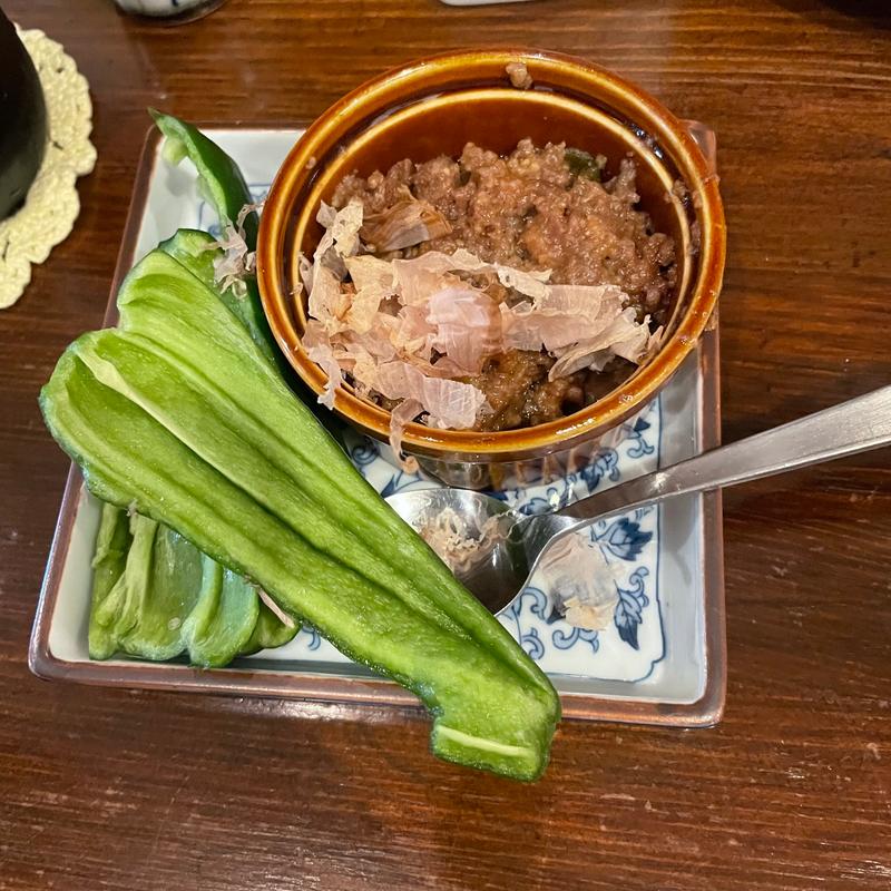 青唐辛子味噌パリパリピーマン(樹 baum)