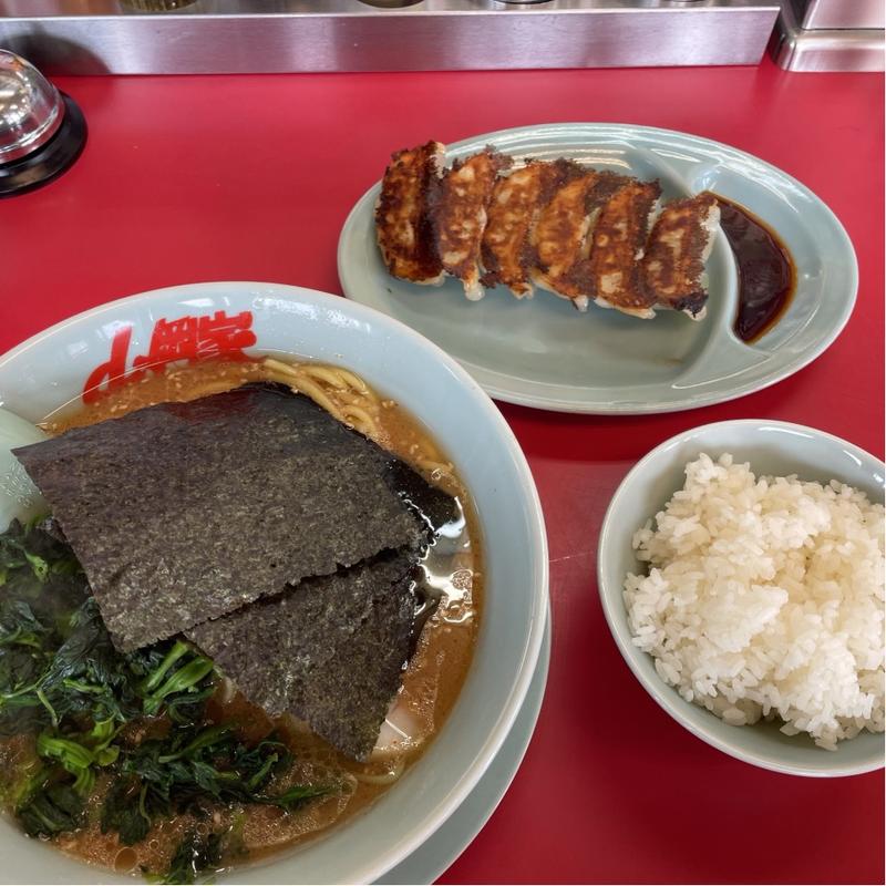 特製味噌ラーメン　特製餃子とライス(ラーメン山岡家 越谷レイクタウン店)