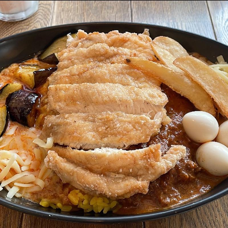 アキバ盛りカレーメテオ(秋葉原カリガリ)