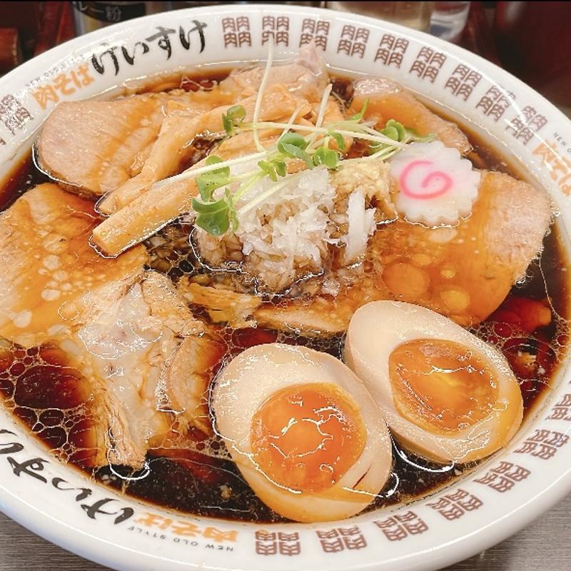 肉そば味玉入り(肉そば総本山神保町けいすけ )