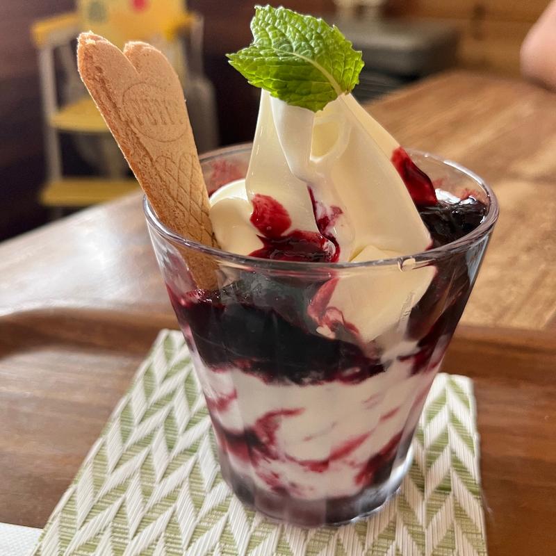 ハスカップパフェ(Garden （ガーデン）)