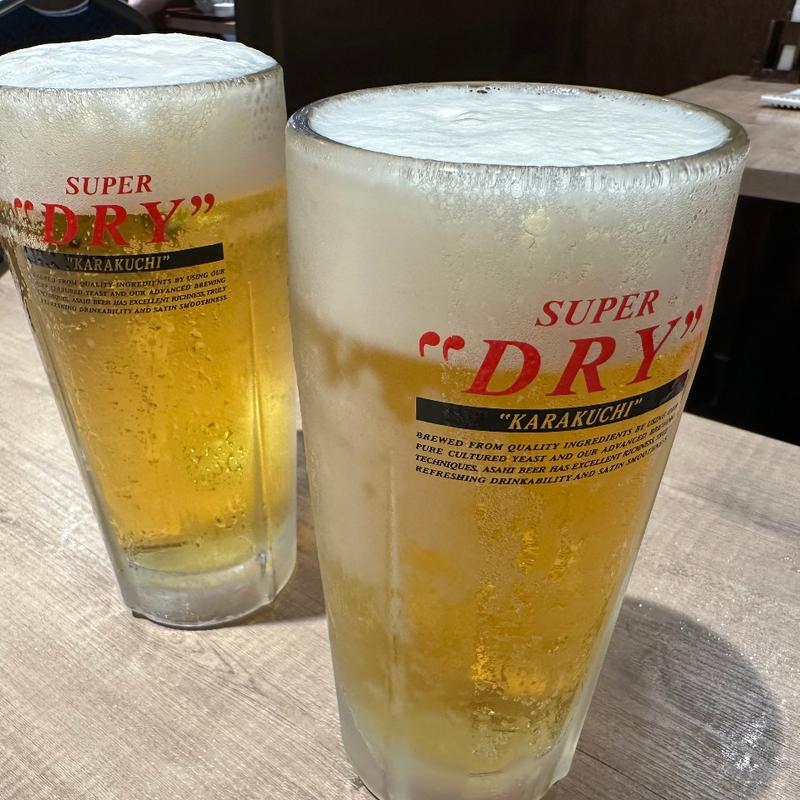 生ビール(中華料理 双舟軒(ソウシュウケン))
