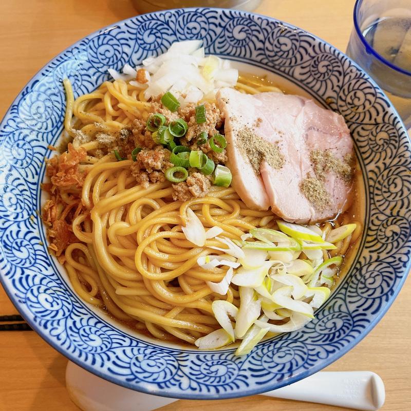 まぜ煮干しそば特盛(はぐれ雲)