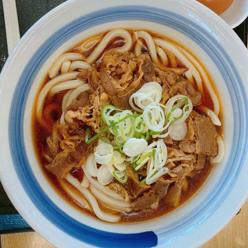 牛肉うどん(どんどん庵 中川長良店)
