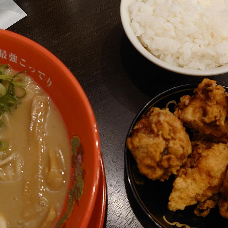 こってり唐揚げ定食（MAX）(天下一品 青物横丁店)
