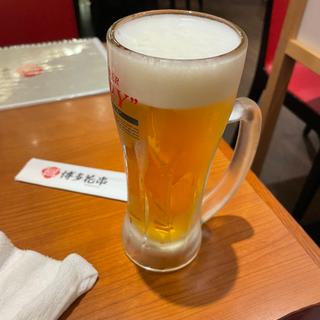 生ビール(九州料理 博多花串 栄錦店)