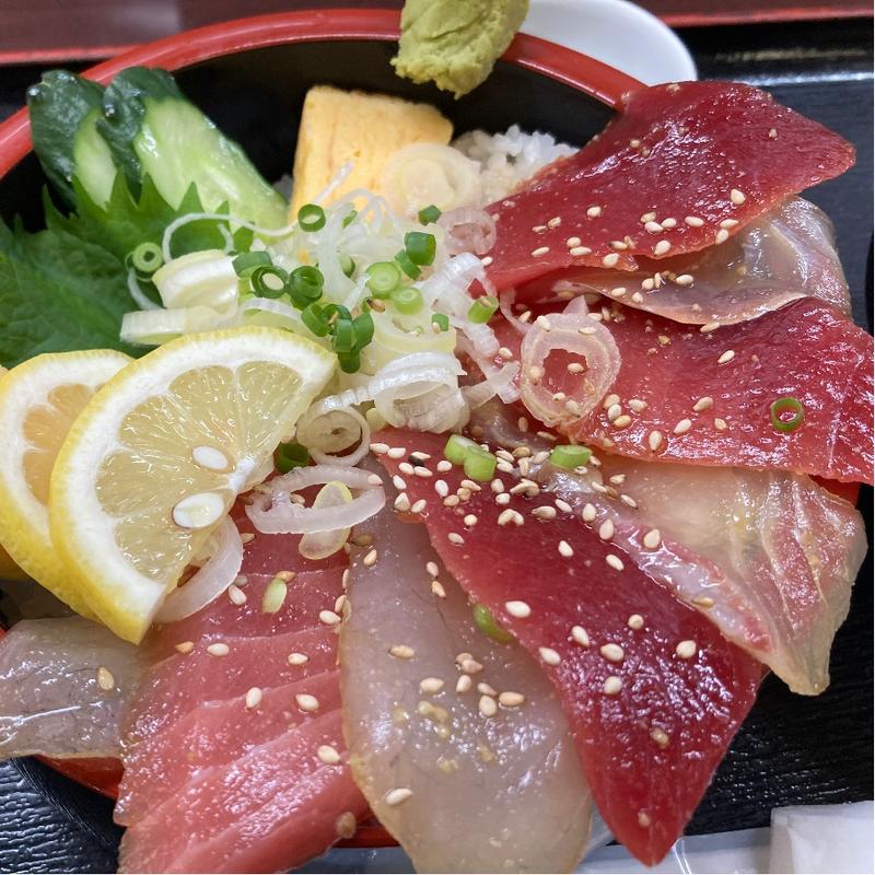 秘伝ダレ紅白浅漬丼(野口鮮魚店 （ノグチセンギョテン）)