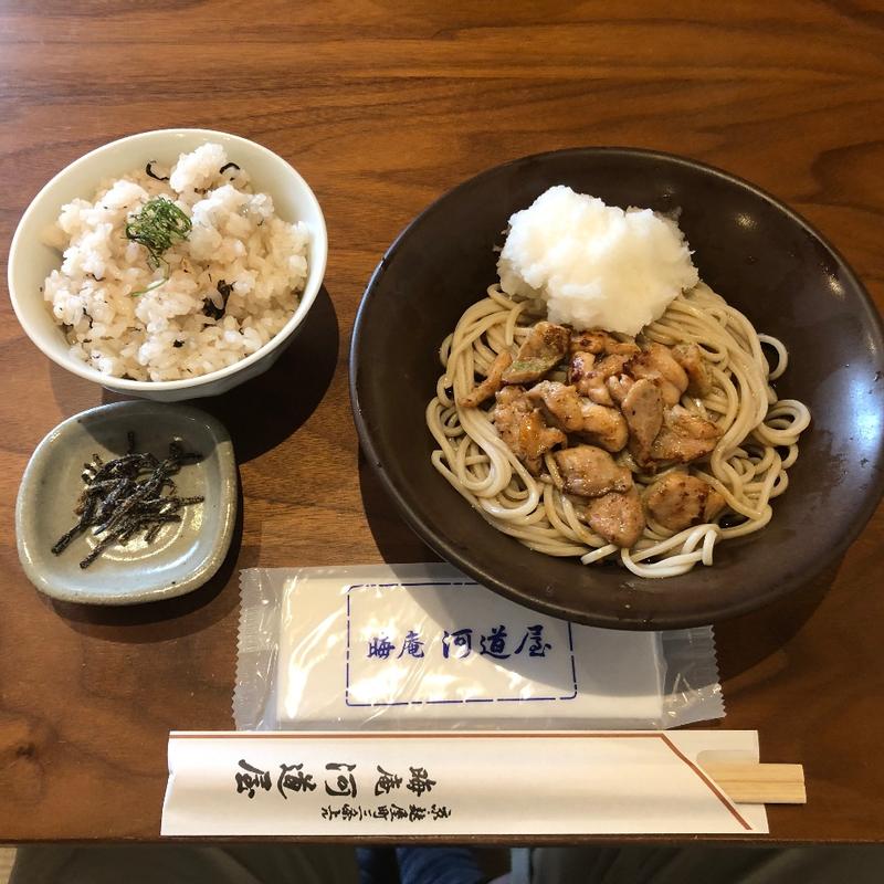 みぞれそば(晦庵 河道屋 本店 （かわみちや）)
