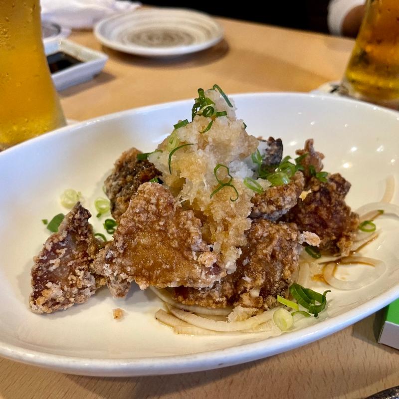 マグロの竜田揚げ(まぐろと旬菜 クロフネ （まぐろとシュンサイ kurofune）)