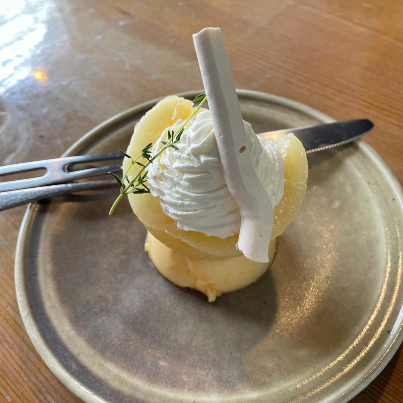 桃プリンケーキ(choueccha)