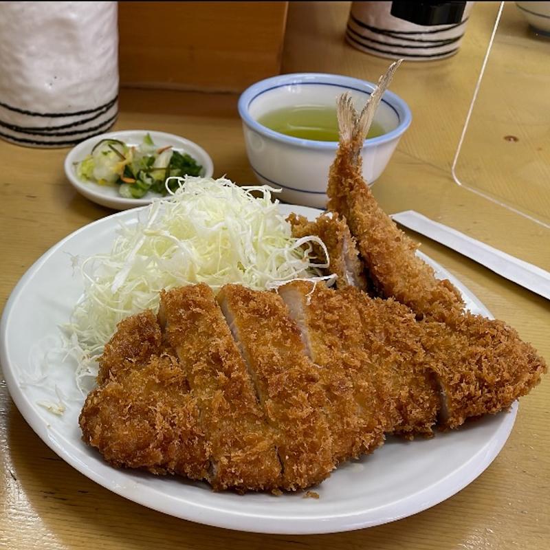 上ロースかつ定食(山家 上野店)