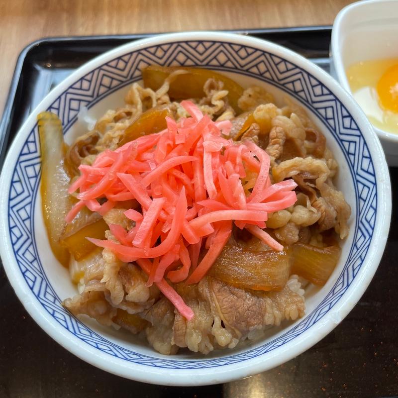 牛丼 並盛(吉野家 ザビエル公園店)