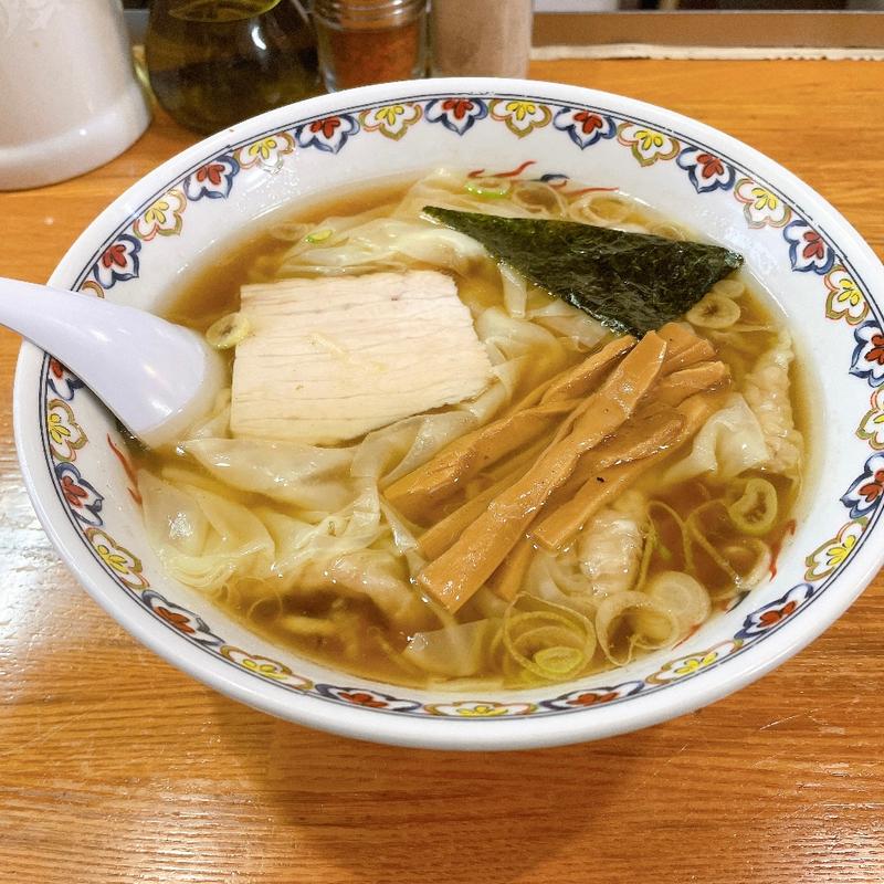 ワンタン麺(春木家本店)