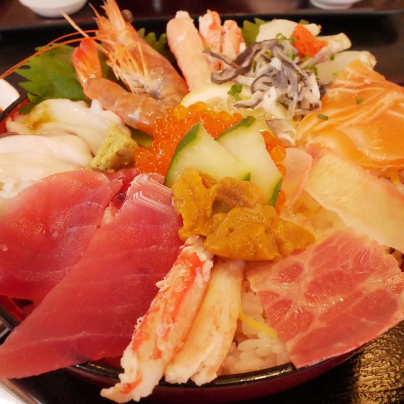 欲張り海鮮丼(林家)