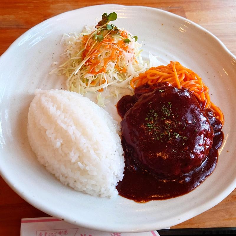 ハンバーグランチ(伽羅)