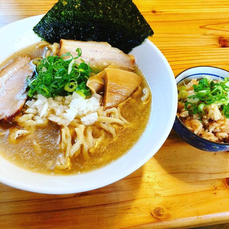 鯛塩ラーメン　鯛めし付き(らーめん いつ樹 本店)