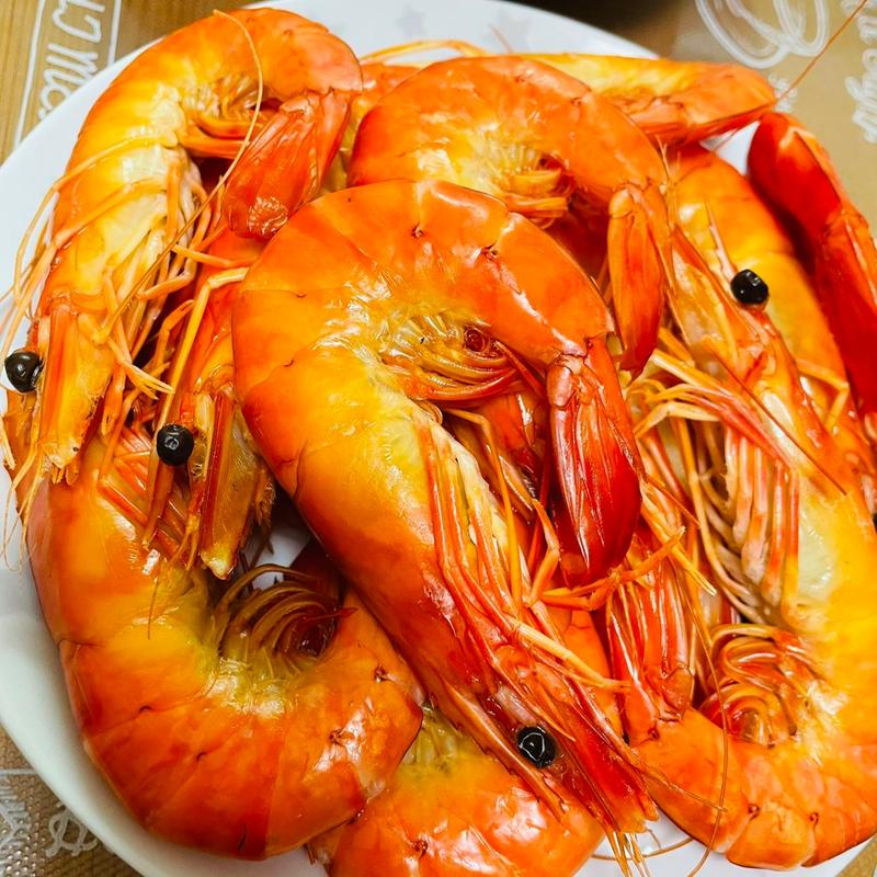 箱入りのエビ(京和水産 アメ横店)