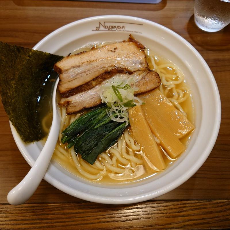 鯖節そば太麺・塩(らーめんNageyari （なげやり）)