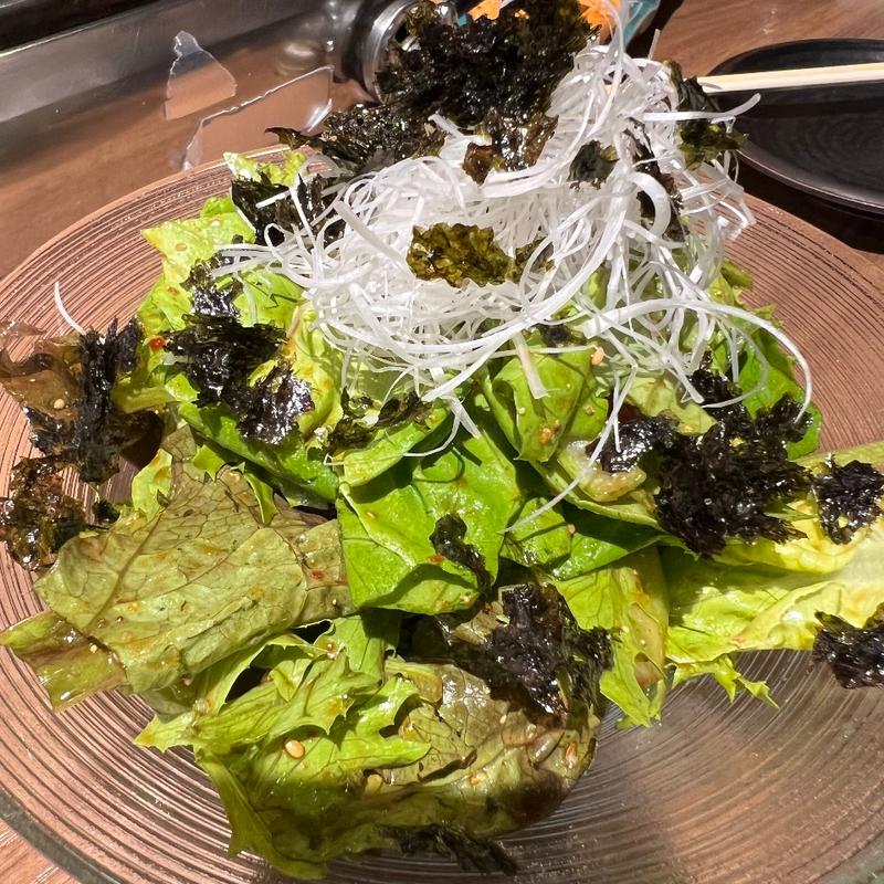 チョレギサラダ(焼肉うしゆき)