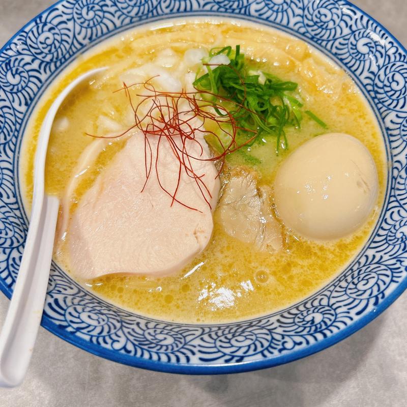 味玉 濃厚鶏煮込みそば(麺処 とみを)