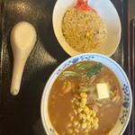 北海ラーメン＋ミニチャーハン(浅井屋)