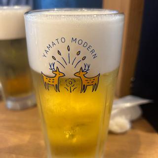アサヒスーパードライ　中ジョッキ(ヤマトモダン)