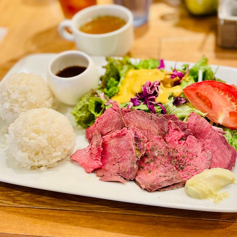 低温調理自家製ローストビーフ(バルーチョ エキアプレミエ和光店)