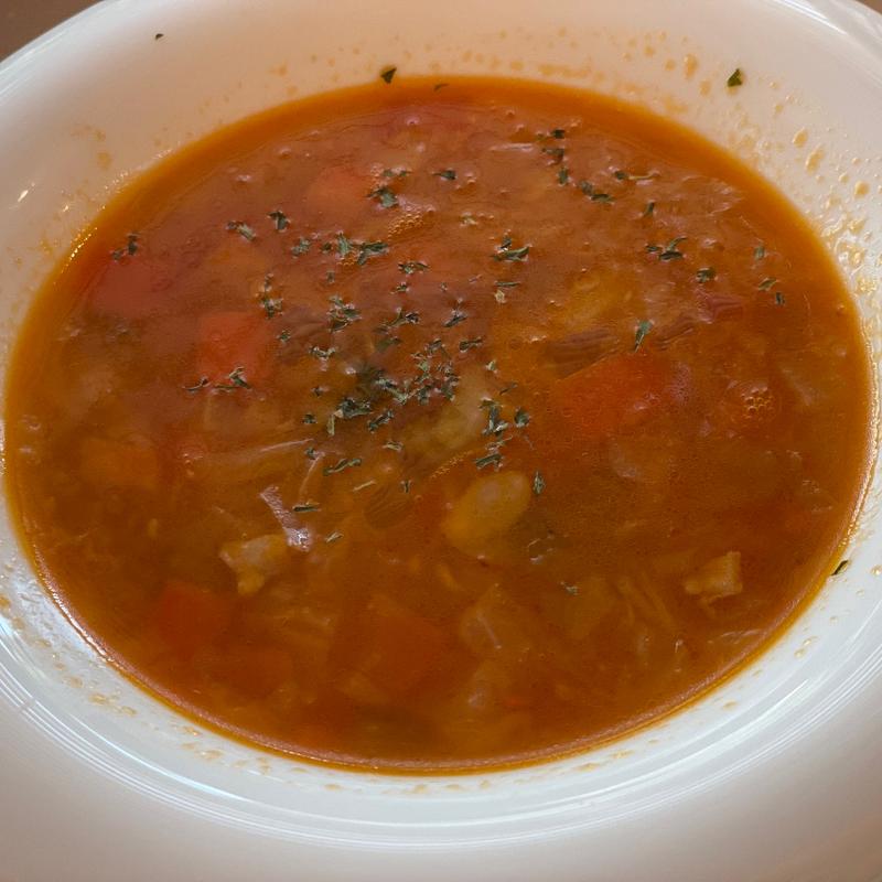 チキンブイヨンの本格ミネストローネ(BEVALLEY COFFEE)