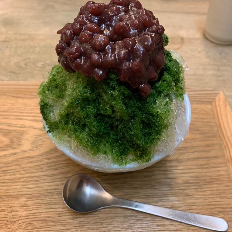 宇治金時(甘味おかめ 東京交通会館店)