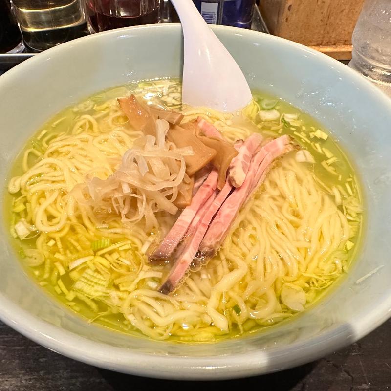 ニュー中華そば（塩）(柳麺まる重)