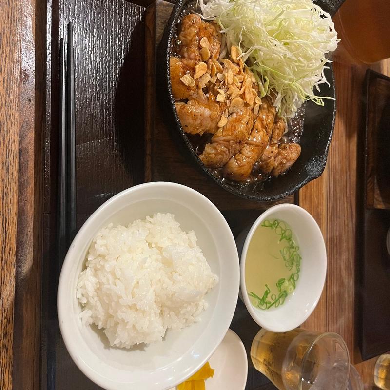 最強ビフテキ(肉食堂 最後にカツ )