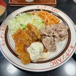 チキン南蛮セットB(スパイシー焼肉)(キッチンABC 西池袋店)