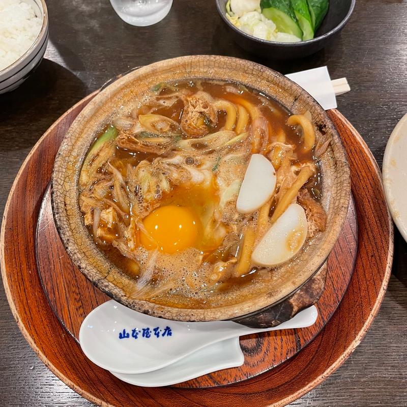 味噌煮込みうどん(山本屋本店 広小路伏見店)