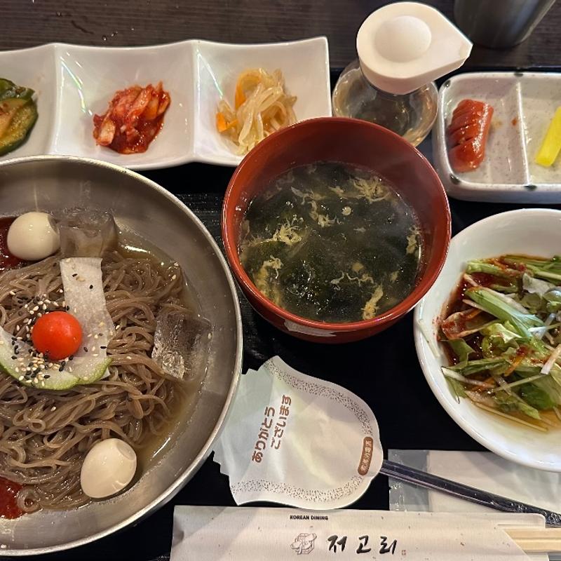 ビビン冷麺定食(KOREAN DINING チョゴリ)