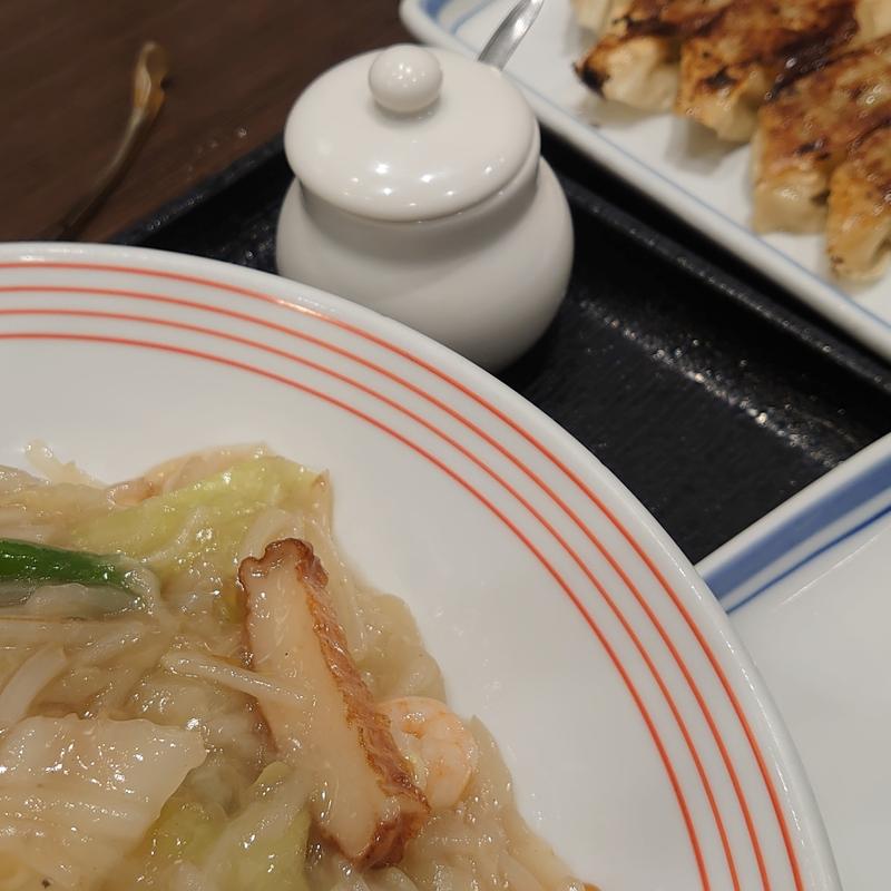 皿うどん餃子5個セット(リンガーハット 阪急大井町ガーデン店)