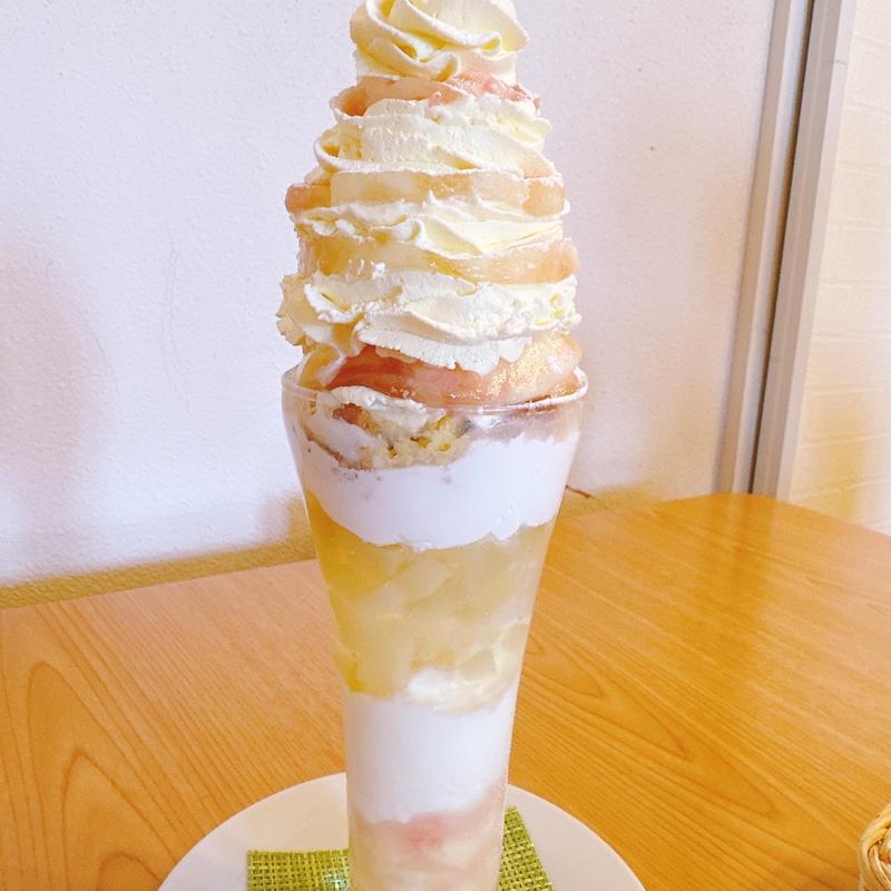 季節のパフェ(フレンチトースト専門店 CAFE LA PAIX)