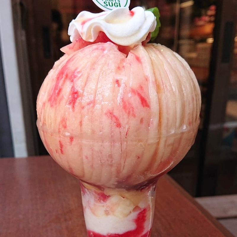 あかつきのパフェ(フルーツすぎ 大塚本店)