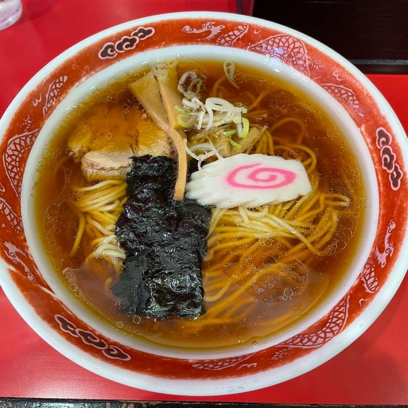 ラーメン　半チャーハン(中華料理 大門)