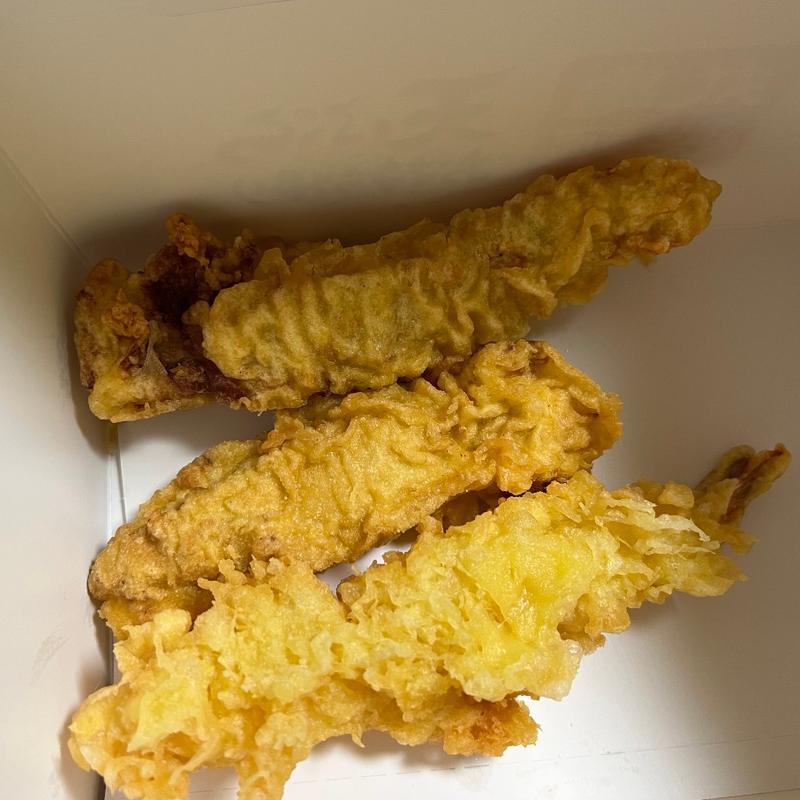 かしわ天　海老天(丸亀製麺 長岡店 )